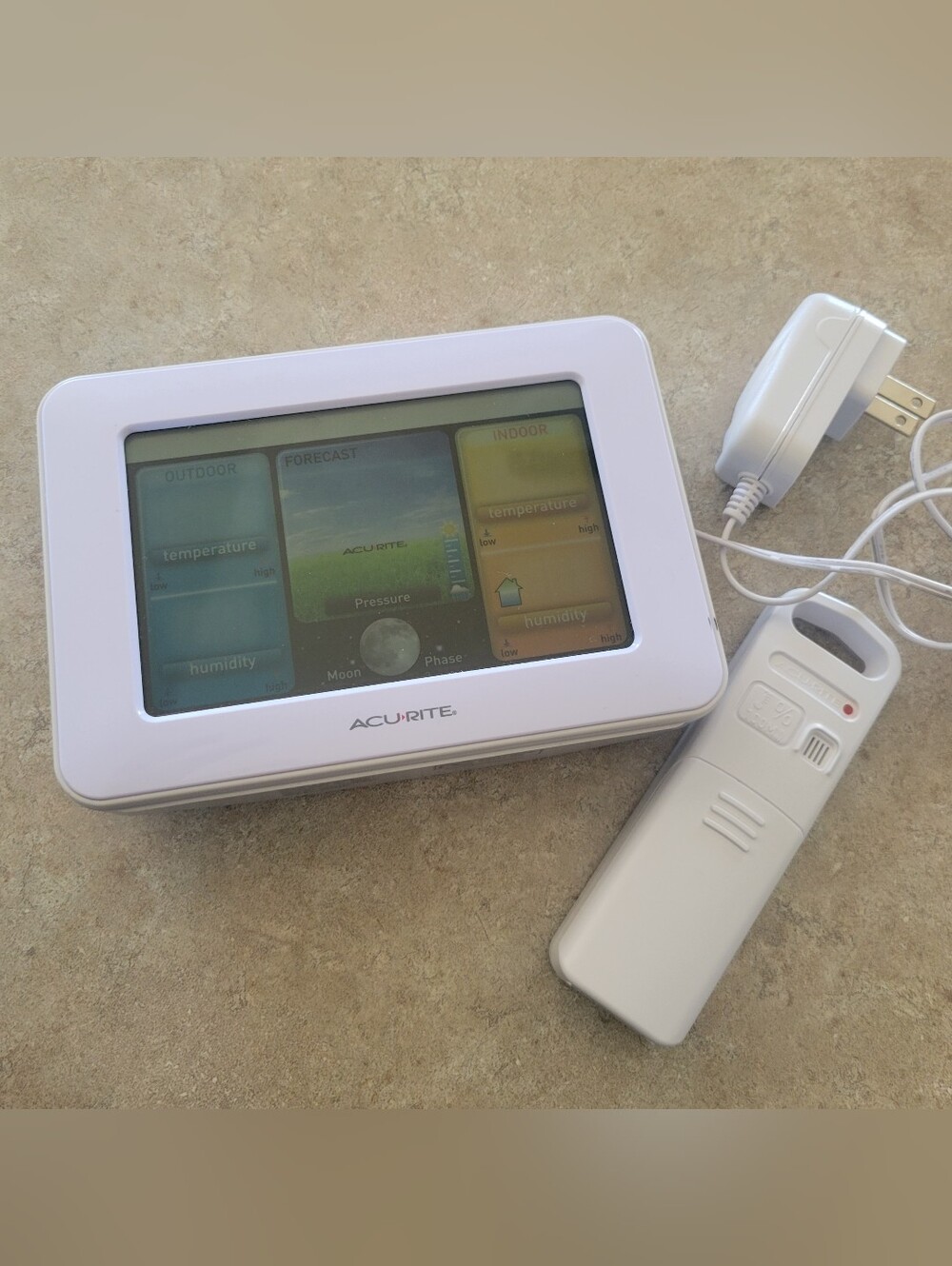 AcuRite Weather Station With Outdoor Sensor Moon Phases Forecast